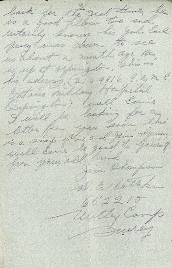 Thompson letter to Cunningham, July 23, 1917, p. 3